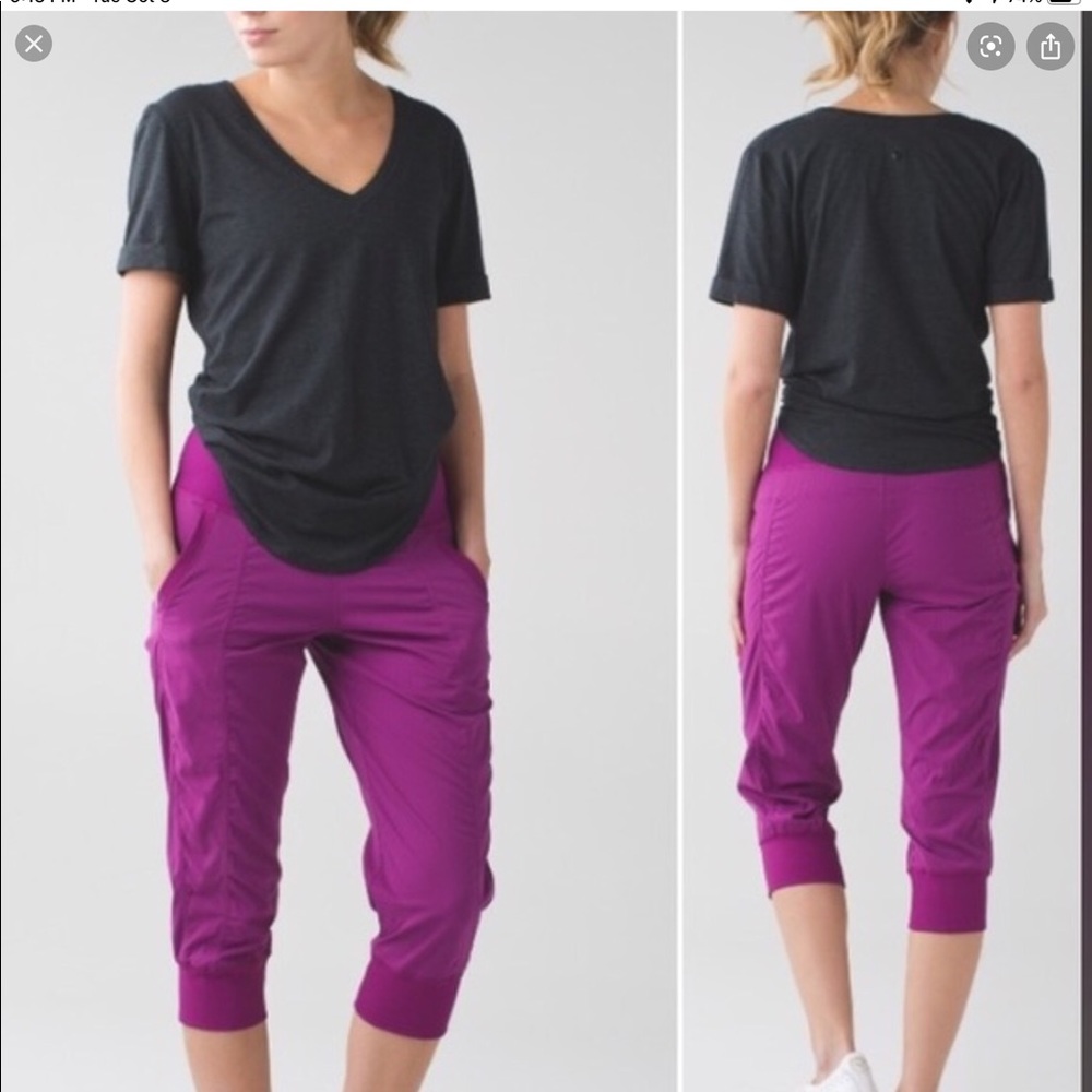 Lululemon in flux capris size 6